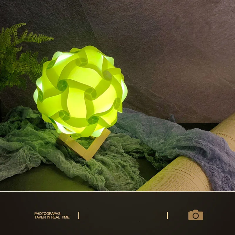 

ZK30 DIY Hand Assembled Lamp Material Package USB Night light Bedroom Lamp Home Decorative Night Lamp Christmas Gift for Kids