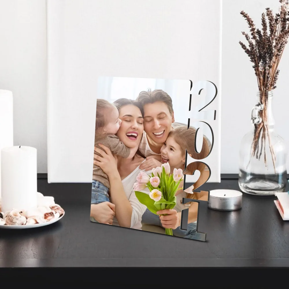 

2021 Picture Frame Sublimation Blank Heat Thermal Transfer Sheet Desk Ornament