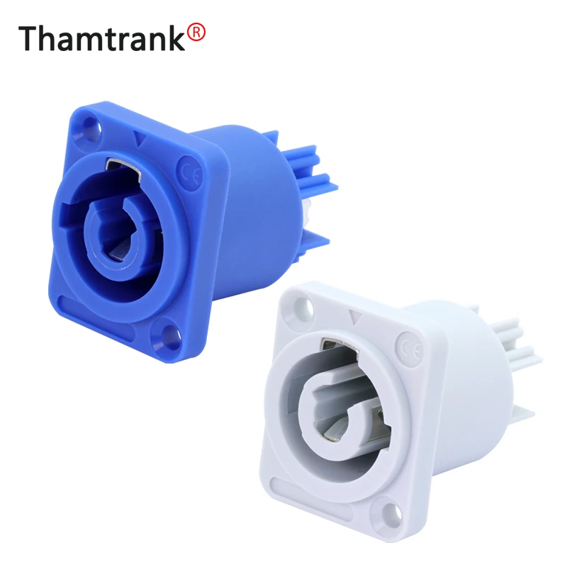 100 шт./лот 3 контактный разъем питания женское крепление на панели Женский Разъем