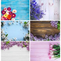 shengyongbao vinyl custom photography backdrops props wooden floor flower wood planks theme photo studio background ny2fd 03