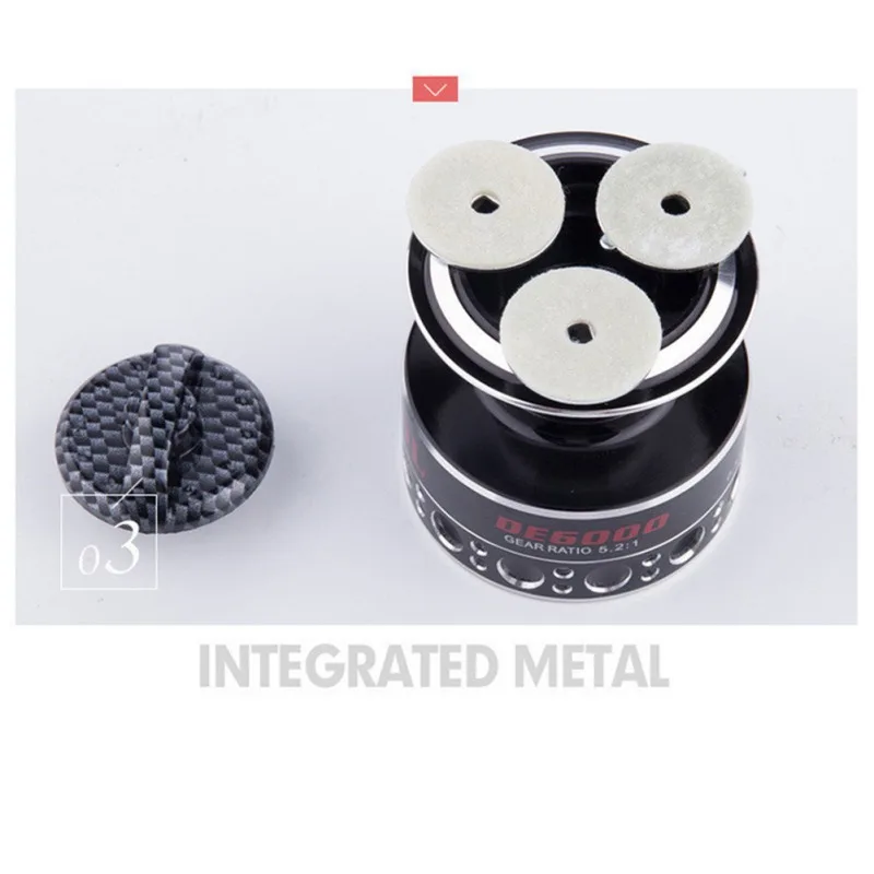 

Aluminum Spinning Fishing Reel Lightweight Ultra Smooth Powerful Metal Spool fishing line spinning wheel For Saltwater ice Fish