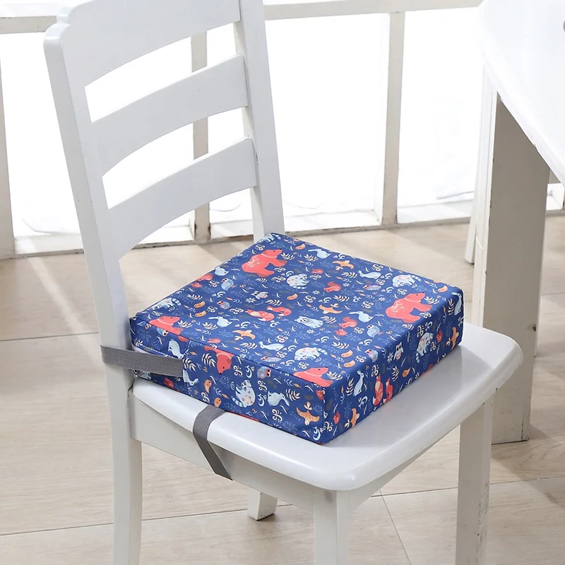 

Children Kids Increased Booster Mat Cushion Pillow Pad Baby Dining High Chair Seat Cushions Adjustable Removable Baby Sofa Stool