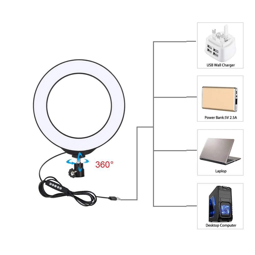 Led вспышка для камеры 4 7 дюйма 8 цветов RGBW|Фотографическое освещение| |