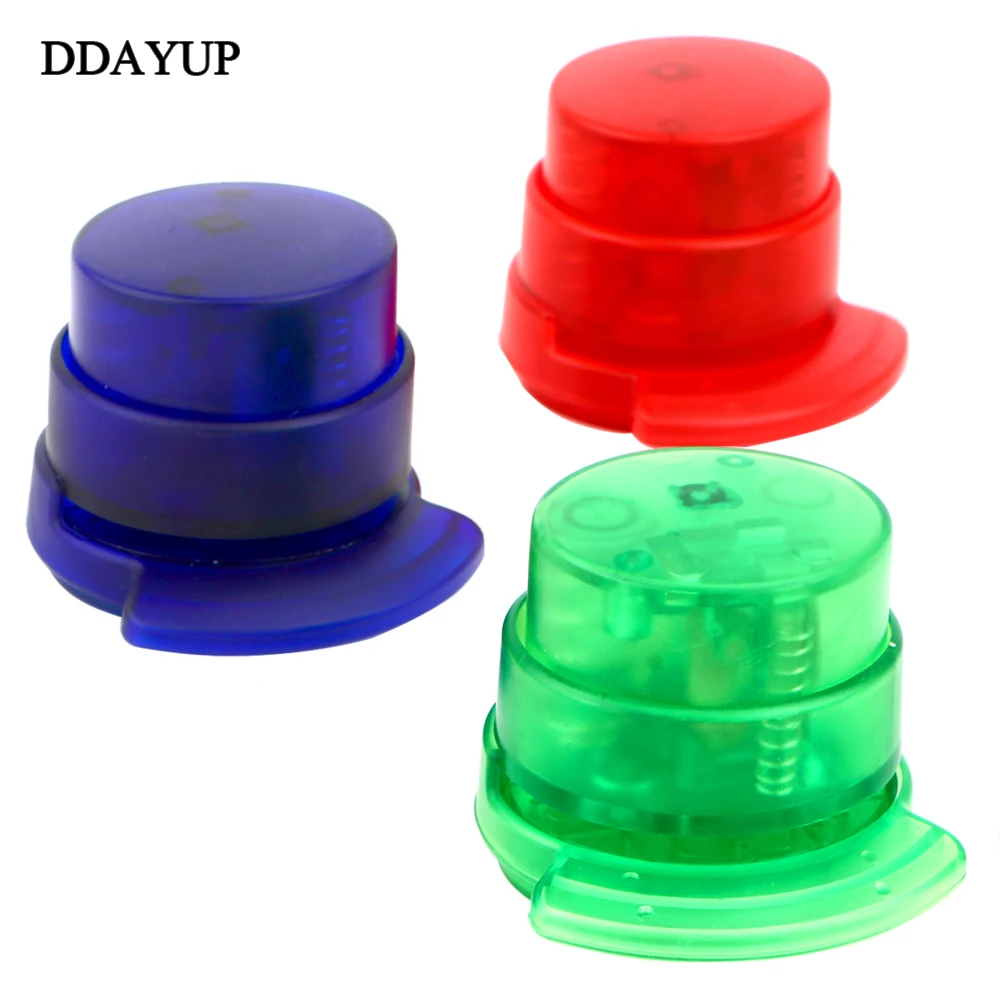 

Mini Portable Stapleless Stapler Paper Binding Binder Paperclip School Accessories Supplies