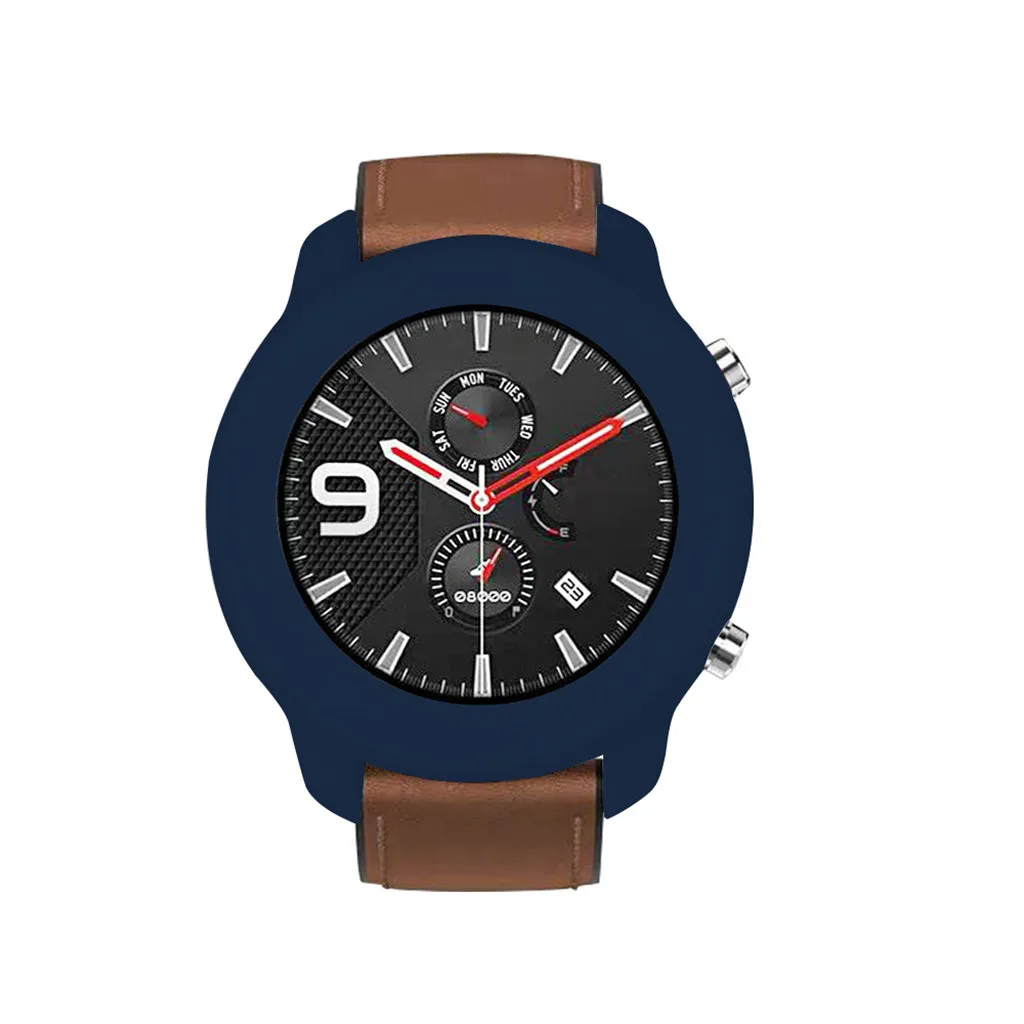 Для Huami AMAZFIT GTR 47 мм мягкий полный чехол оболочка силиконовая рамка защитные Смарт часы носимые Аксессуары#810