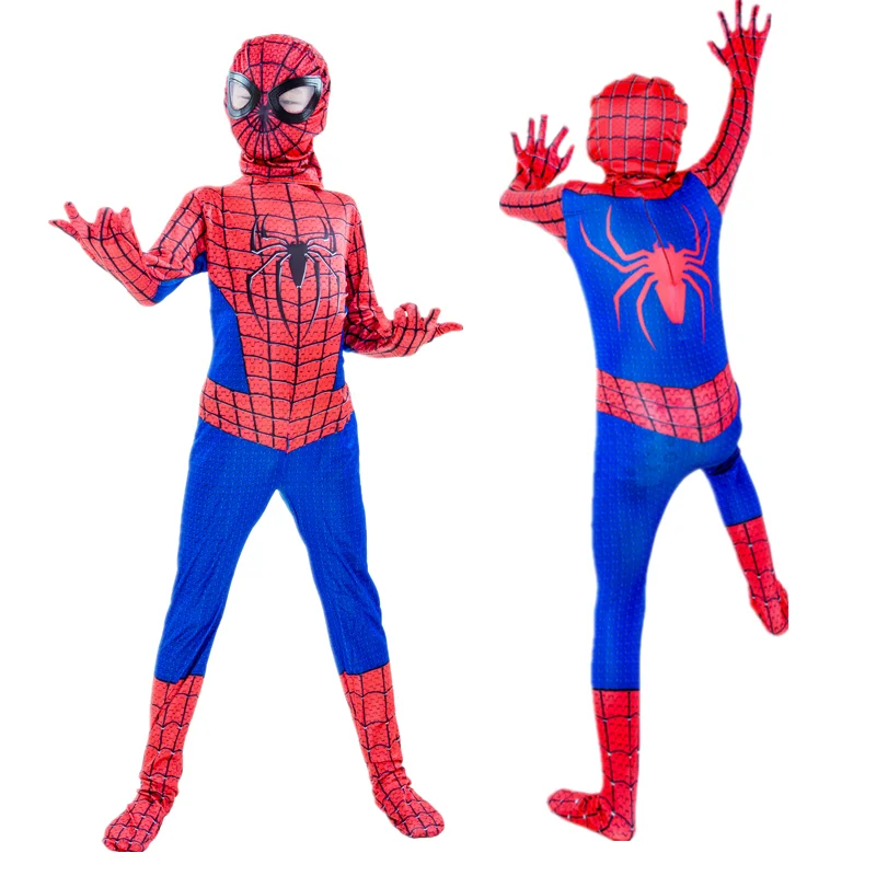 Детский и взрослый косплей костюм Человека-паука из Мстителей |