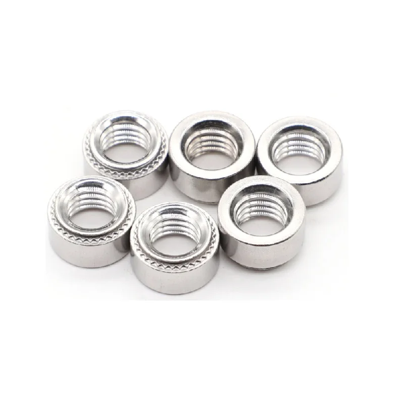 Нажимная гайка с заклепкой из нержавеющей стали 304 тиснением CLS M2 M2.5 M3 M3.5 M4 M5 M6 M8 M10 0