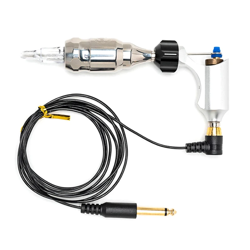 

1Pcs Tattoo Machine Power Supply 2m Right Angle Tattoo RCA Clip Cord Cable Line Connector