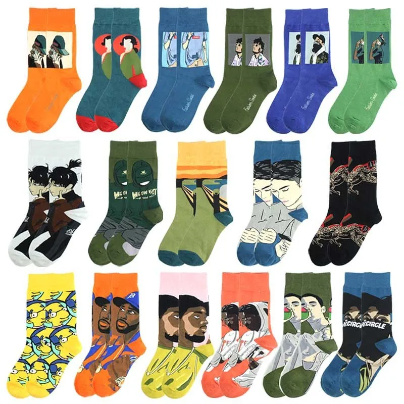 Новые качественные мужские носки суперзвезда мягкий чехол для малышей Модные