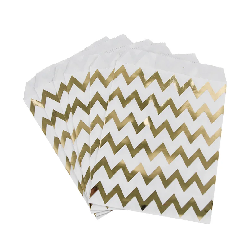 25 шт. бумажные подарочные пакеты в горошек | Дом и сад