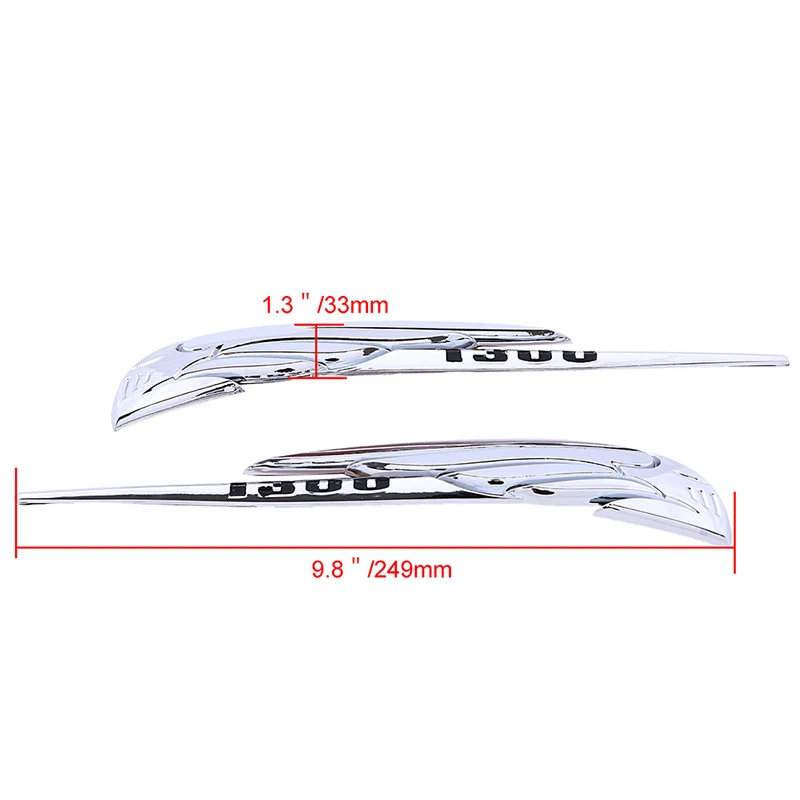 3D наклейки POSSBAY в виде мотоциклетного бака/эмблемы обтекателя декоративные