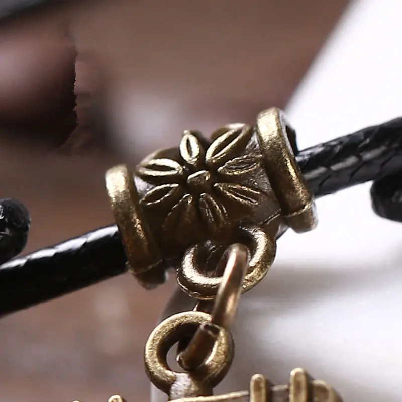 Браслет-цепочка мужской/женский ручной работы Винтажные Украшения | Браслеты