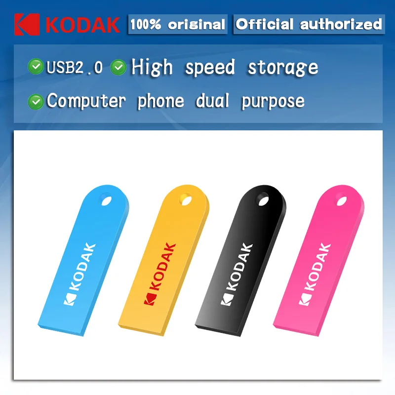 Оригинальный флеш-накопитель Kodak карта памяти K212 16 ГБ 32 64 USB U-диск флешка |