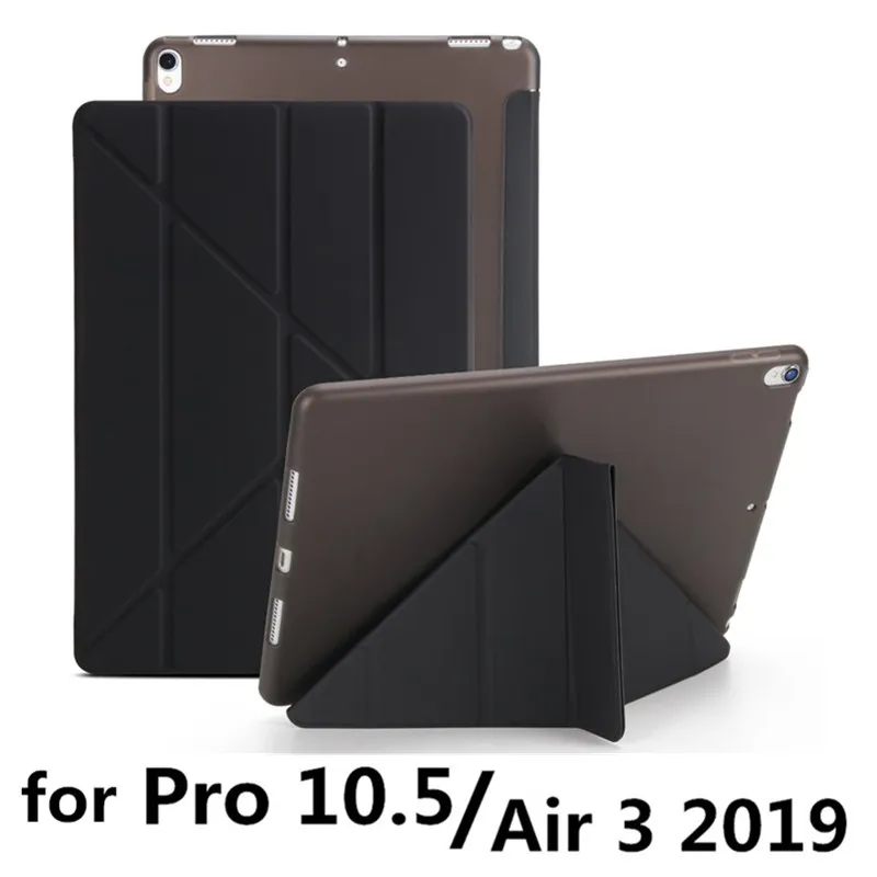 pro 10.5 black ТПУ чехол для iPad Pro 10," Air 3 тонкий мягкий сенсорный Магнитный чехол-подставка для iPad 9,7 чехол 5th 6th чехол для планшета+ ручка - Цвет: pro 10.5 black