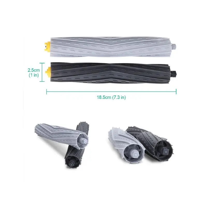 

Roller Brush Hepa Filter Side Brush Replacement Parts Set for Roomba 800 Series M17E