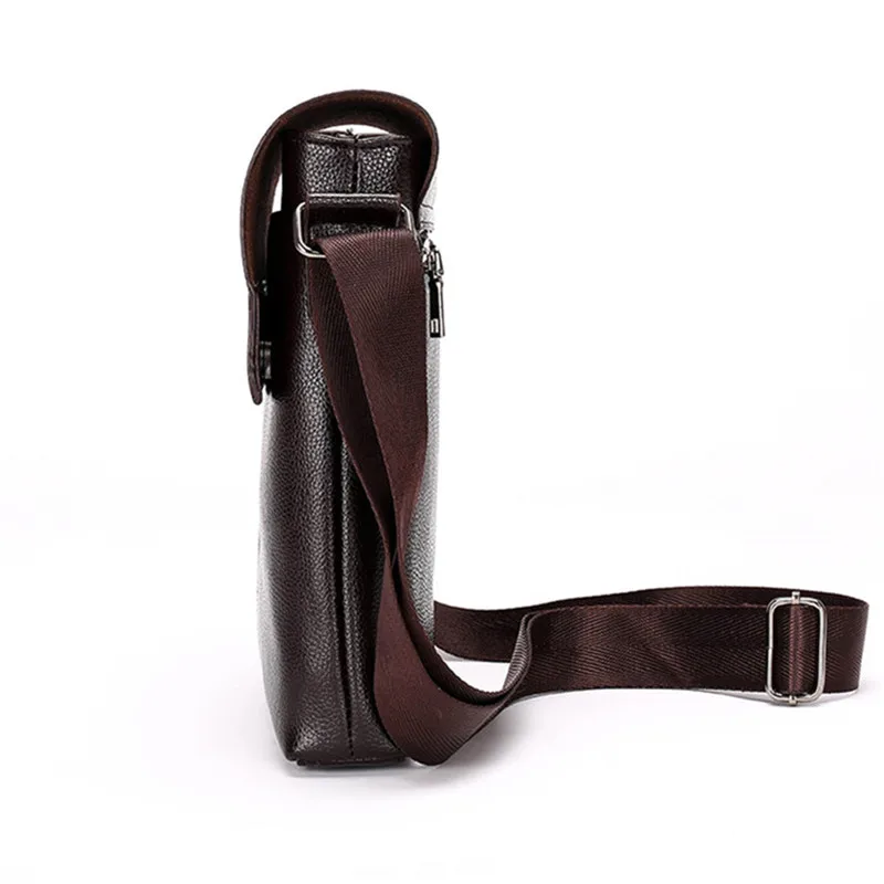 Модные мужские сумки через плечо мужская повседневная кожаная сумка-мессенджер