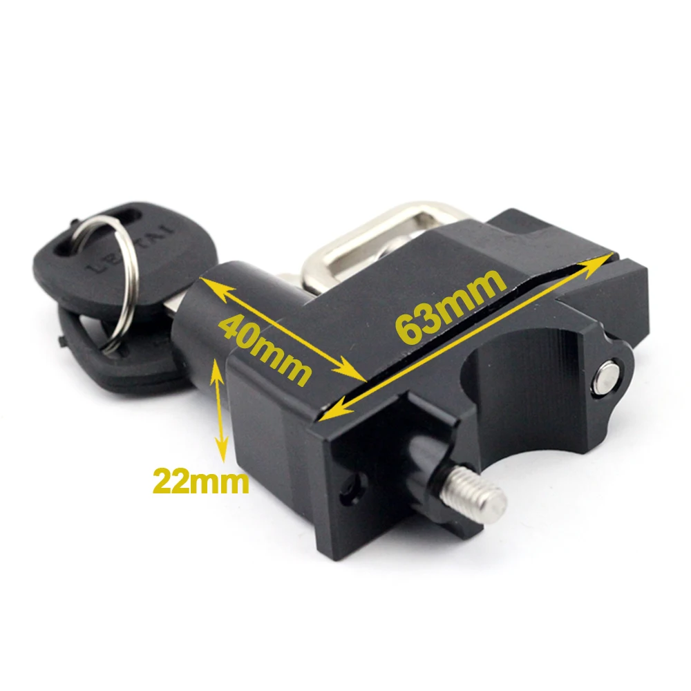 Замок на шлем для YAMAHA MT-25 YZF R3 R25 R1 R6 FZR1000 XJ6 YFM 700/600/550 аксессуары мотоциклов зажим