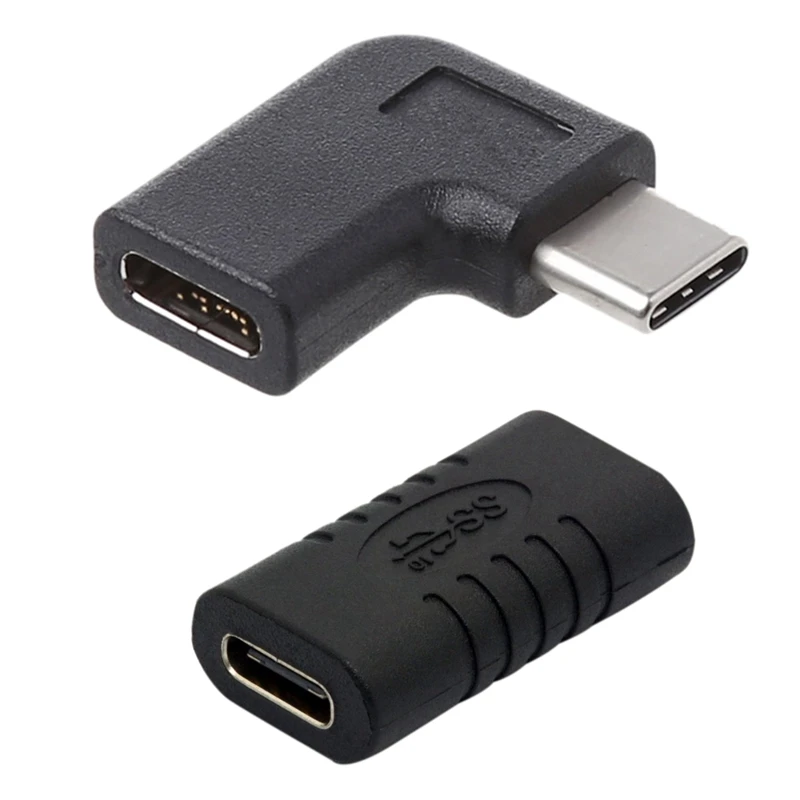 

Адаптер-преобразователь USB типа C, 2 шт.: 1 шт. адаптер-переходник «штырь-гнездо» и 1 шт.