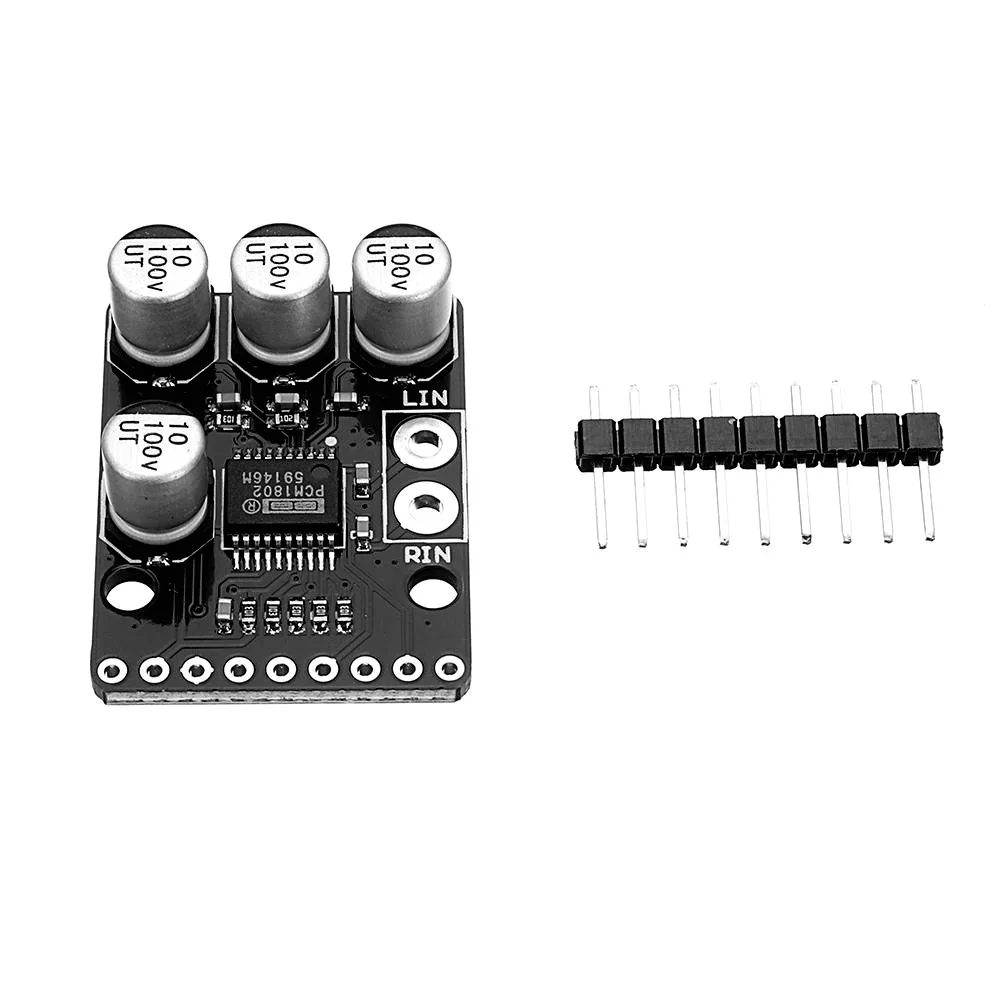 PCM1802 аудио стерео A/D wandler плата ADC декодер 24 бит 96 кГц цифровой PCM AV Verstarker Spieler Bord