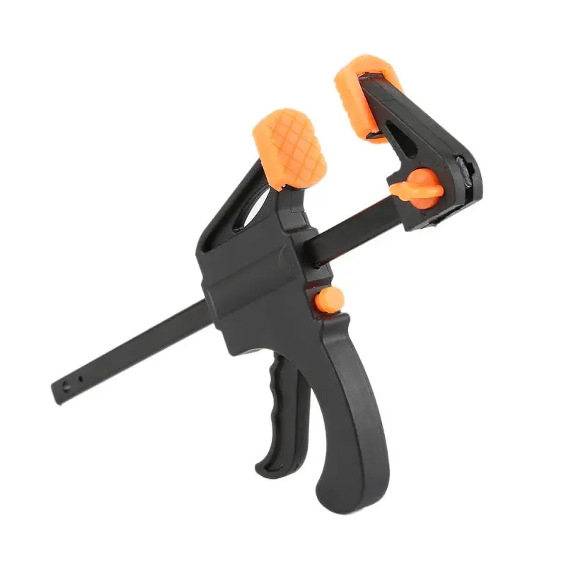 

4 Inch Woodworking Work Bar F Clamp Clip Set Hard Quick Ratchet Release DIY Carpentry Hand Tool Gadget Clamp Dropshipping