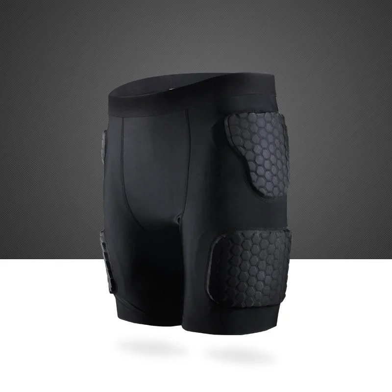 Pants Мужская спортивная футболка с защитой от столкновений и штаны, спортивная одежда для футбола, баскетбола, защитный костюм, шорты, одежда - Цвет: Pants