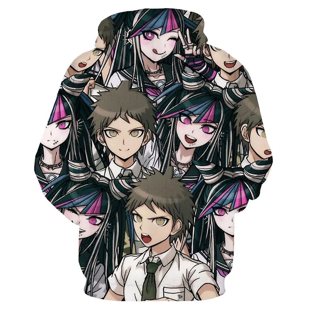 Худи для косплея миоды Ибуки из данганронпа толстовка с 3D принтом Повседневный