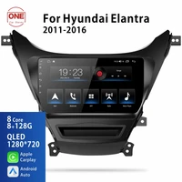 onecarstereo android carplay receiver for hyundai elantra 2010 2016 car radio multimedia stereo video navigation player 2 din