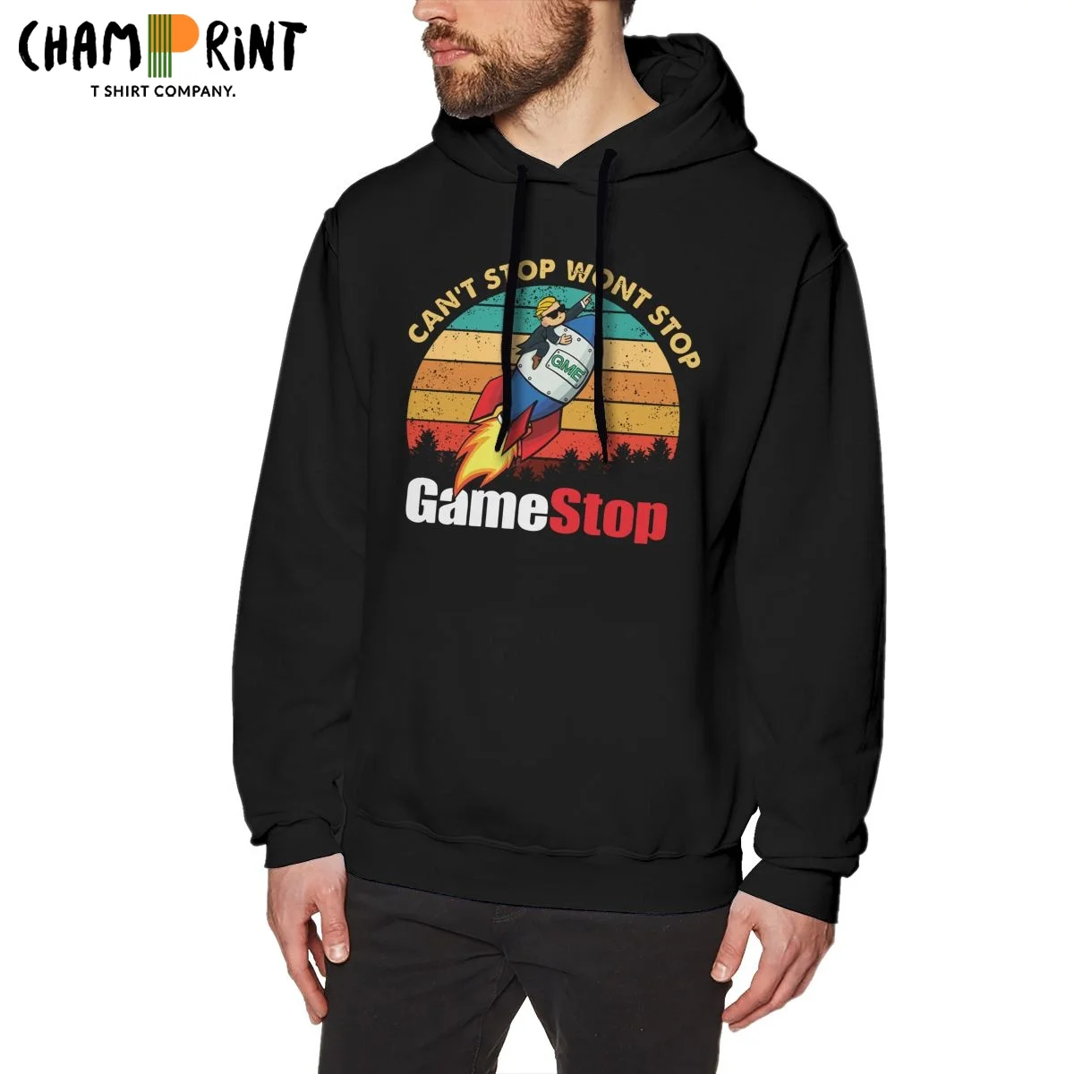 

Gamestop, мужские толстовки с капюшоном с изображением арбуза мускуса красного цвета, хип-хоп, стены, уличная мода, GME, Стоун, стонкс, продавец, то...