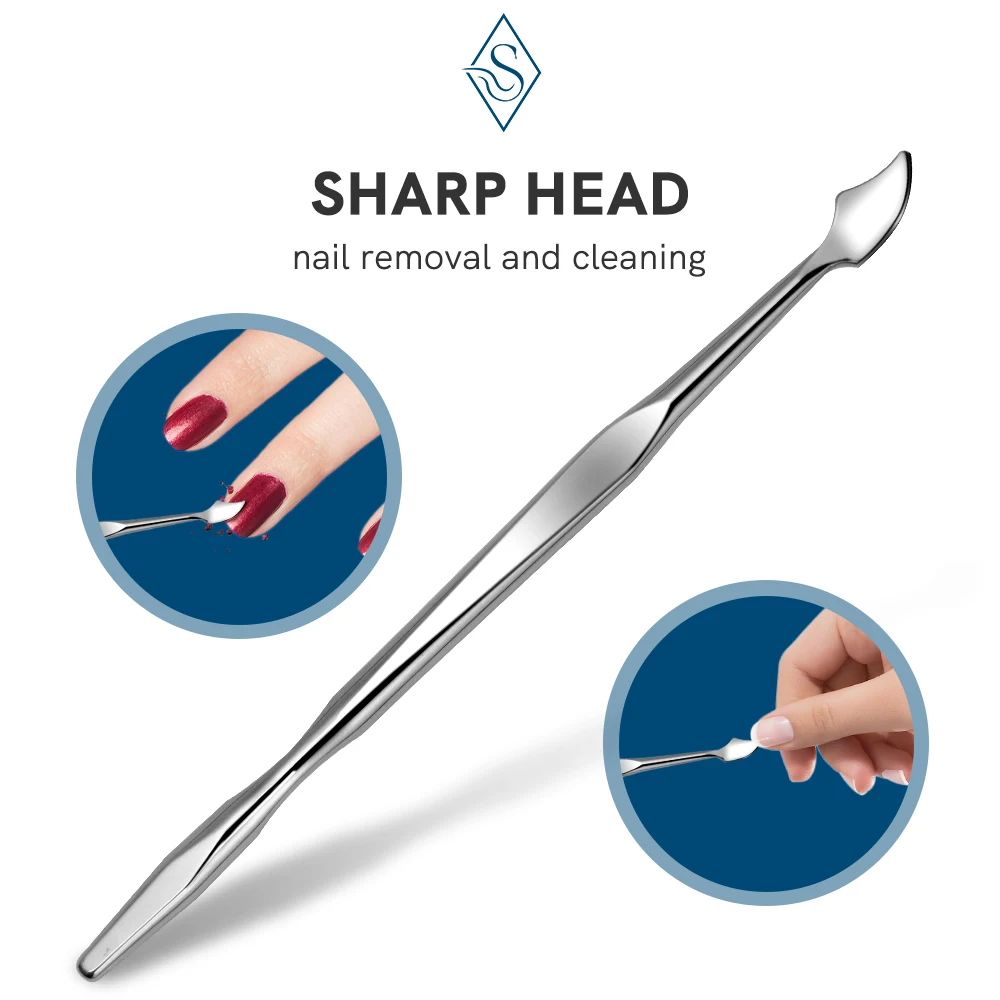 Мисс Салли 4 шт./компл. двухсторонний толкатель для кутикулы средство удаления