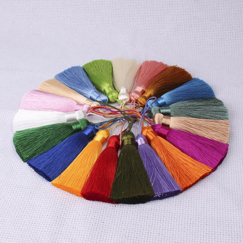 2 шт. 8 см короткие кисточки одежда гребень UFD украшения аксессуар с веревкой |