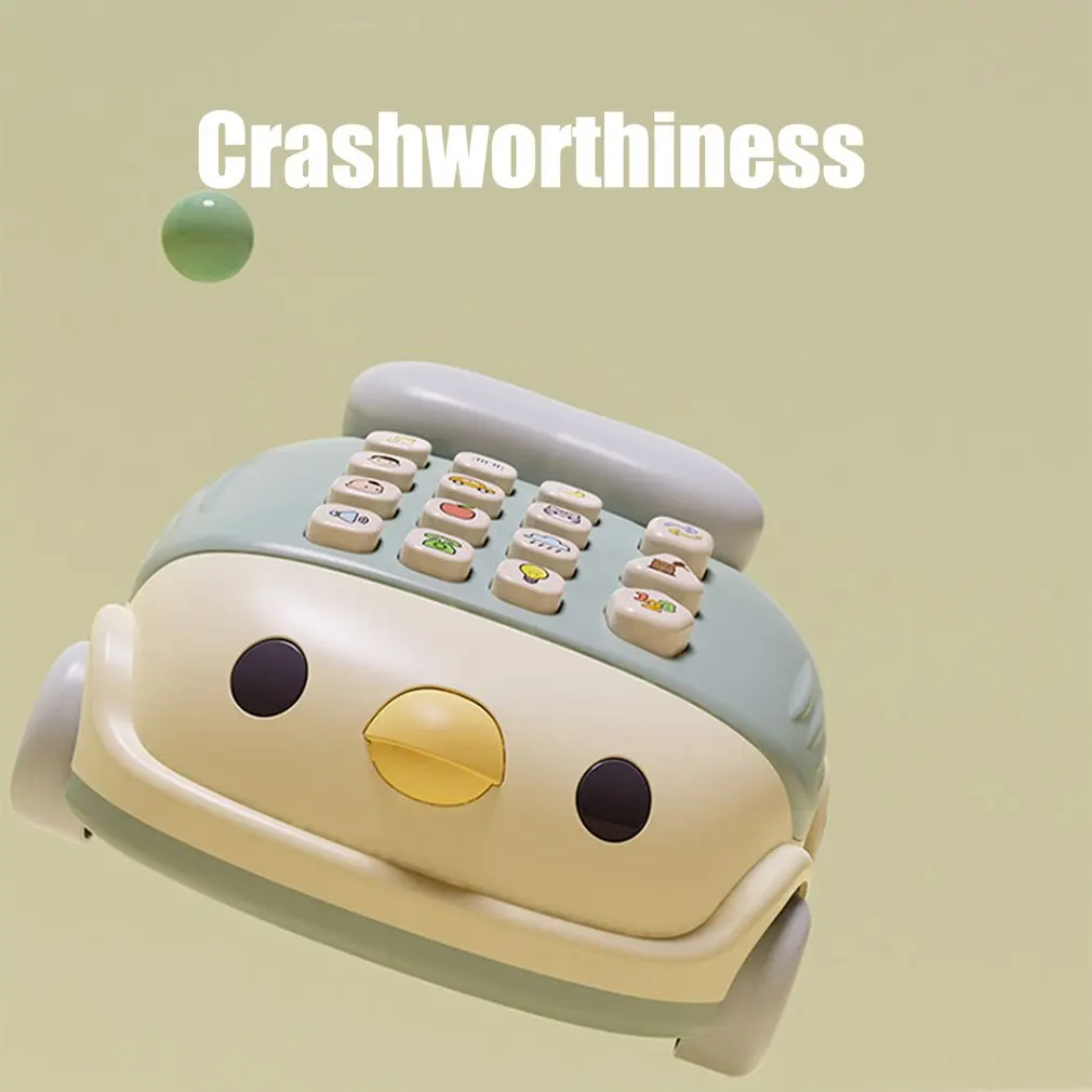 

Early Childhood Education Toys Multifunctional Chicken Phone Car Game Teaching Music Baby Fun Toy Phone
