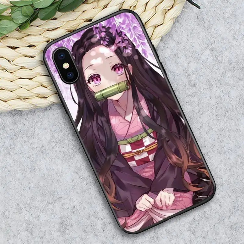 

Demon Slayer Anime Kimetsu No Yaiba Phone Case for iPhone 11 12 pro XS MAX 8 7 6 6S Plus X 5S SE 2020 XR mini