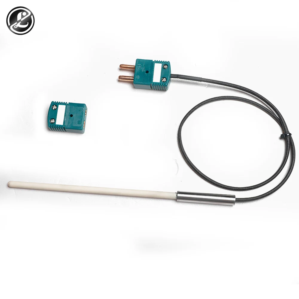 

s r b type precious metal high temperature thermocouple 0-1600c Platinum rhodium small temperature sensor probe plug