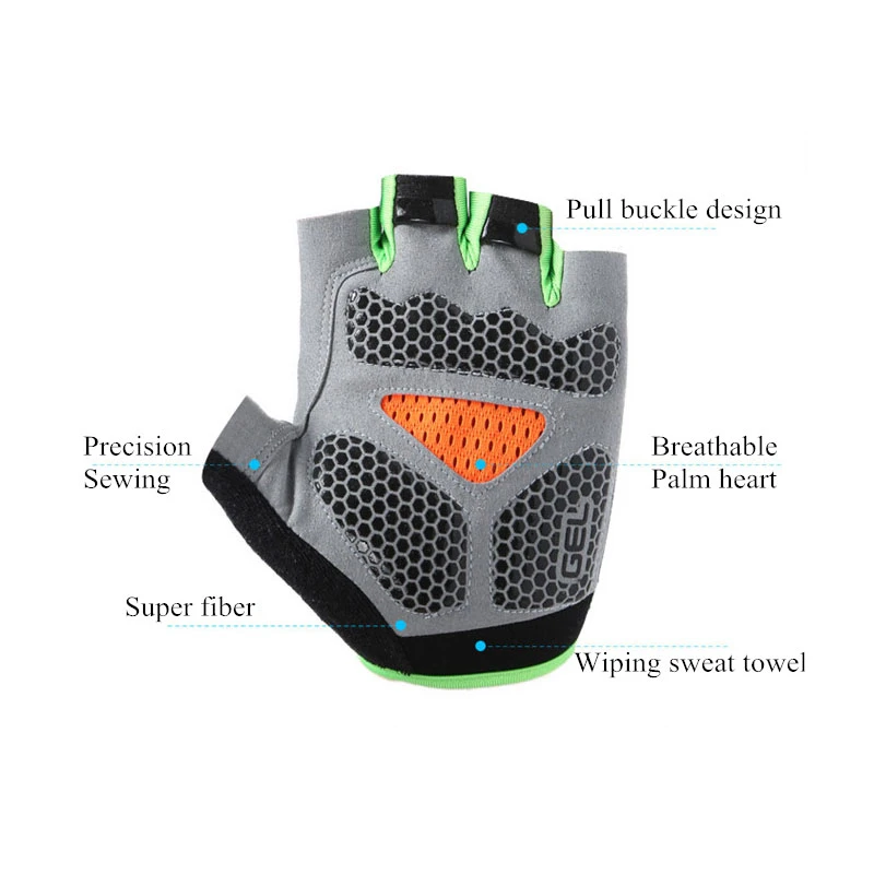 Мужские уличные велосипедные спортивные перчатки внедорожный велосипед карьера