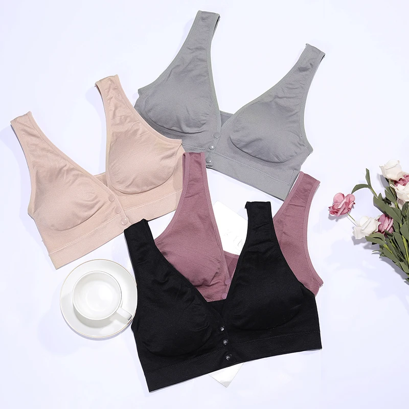 Tianlanzhong Wholesale Comfortable Wireless Bralette Sexy Lingerie Women Thin Lace Push Up Bra Solid Color Simple Bras For Women