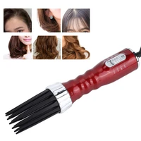 550w wet dry dual use hot hair dryer comb curling modeling tools with 3 level adjustment hair blowing combs red