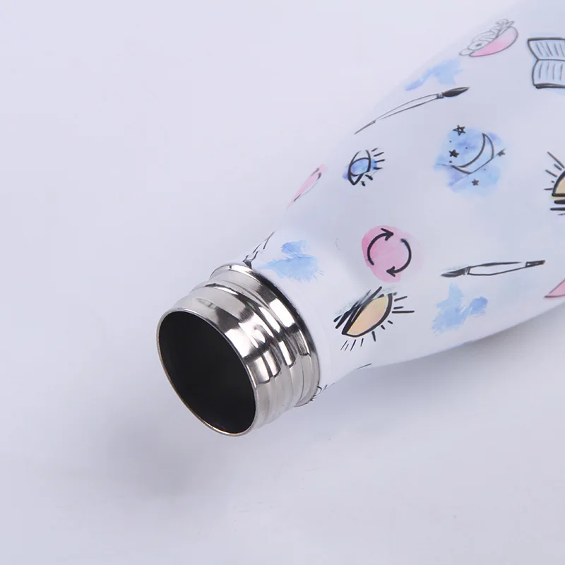 Термос из нержавеющей стали с изображением сердца вишни без бисфенола А | Дом и