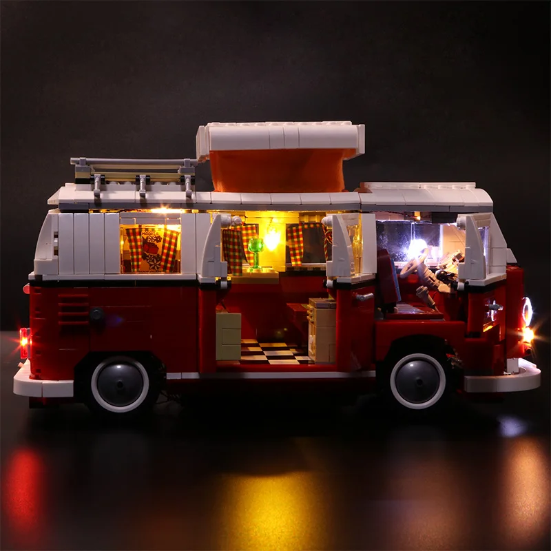Набор со светодиодной подсветкой для Lego 10220 совместимый с 21001 Creator Volkswagen T1 дом