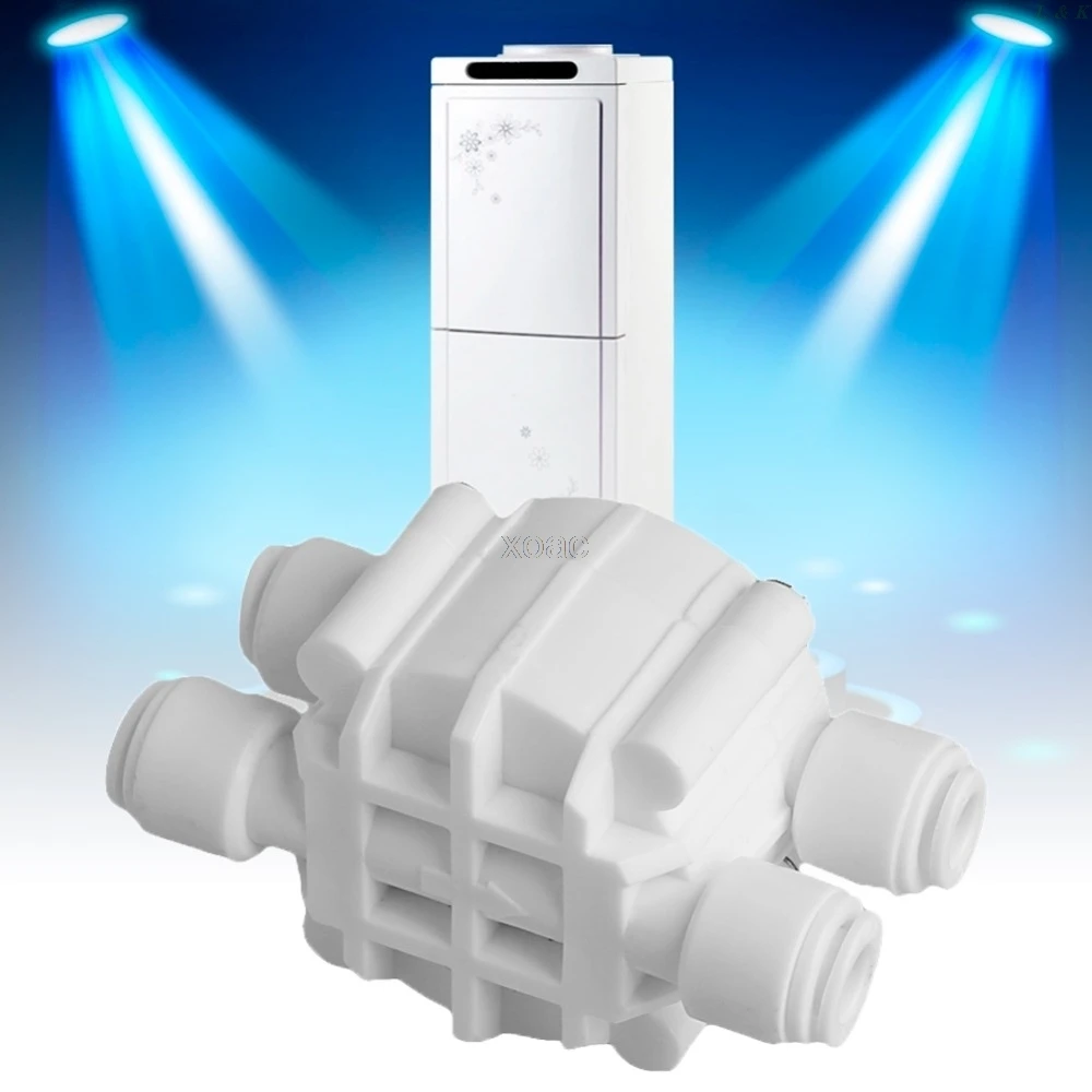 

1/4" 4 Way Auto Shut-Off Valve Switch Water Purifier RO Reverse Osmosis System M07 dropship
