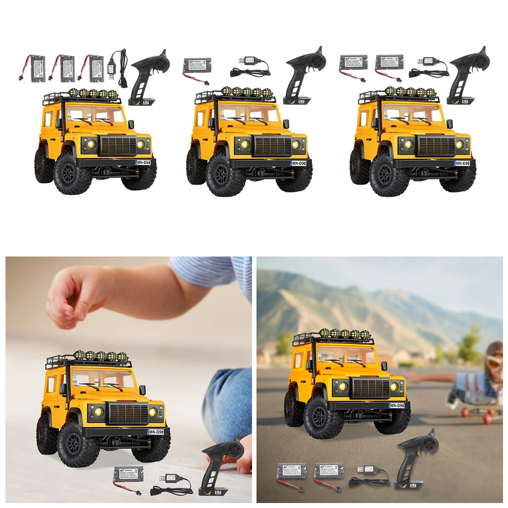 

1/12 RC MN98 4WD RTR версия Rock Crawler 2,4G внедорожник, Высокоскоростная Модель вездехода для мальчиков, подарки