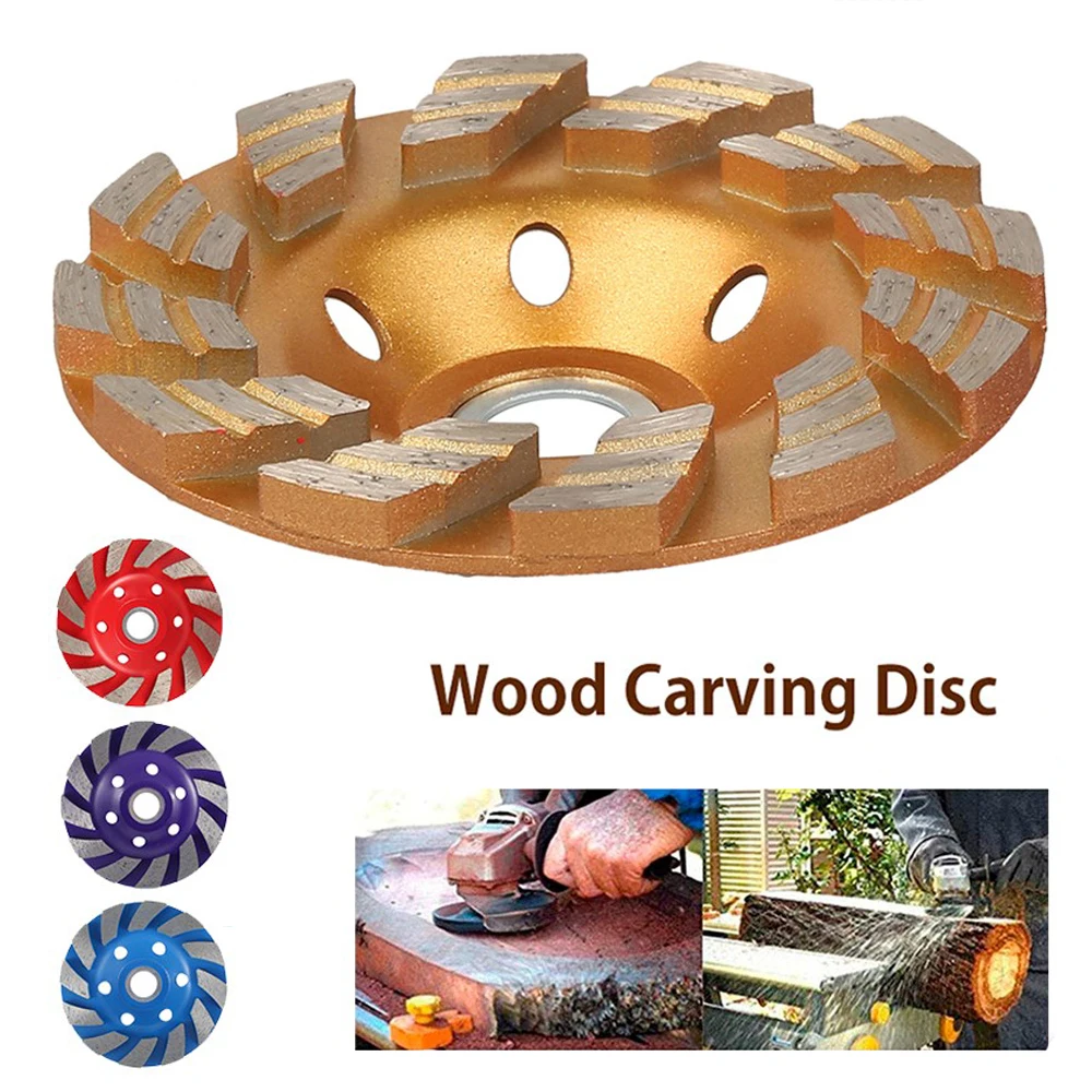 Алмазный шлифовальный диск для резьбы по дереву шлифовка в форме чаши бетона