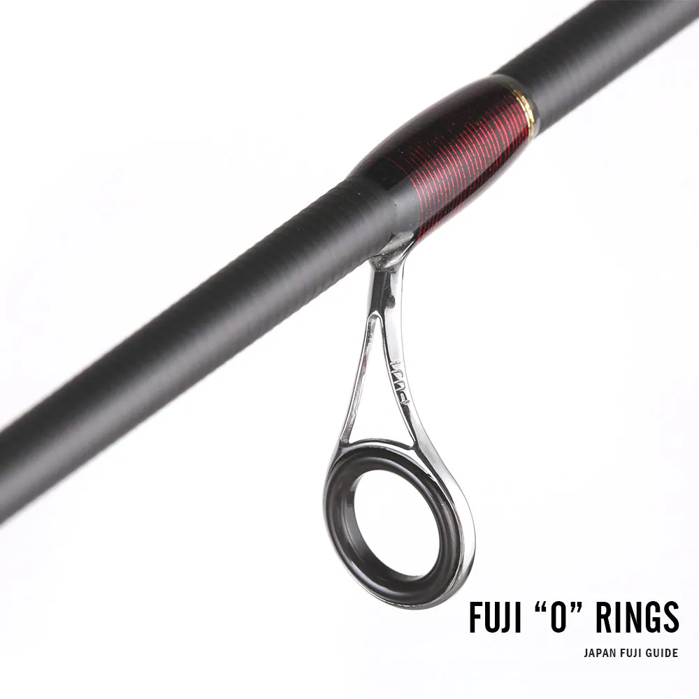 Удочка Fuji Lure 1.8m1.98m UL ML MH Ультралегкая карбоновая приманка спиннинг литье 2/4 секции