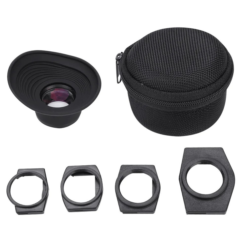 

Lightweight Camera 1.3X Magnifier Viewfinder Eyecup Adapter for DSLR Cameras