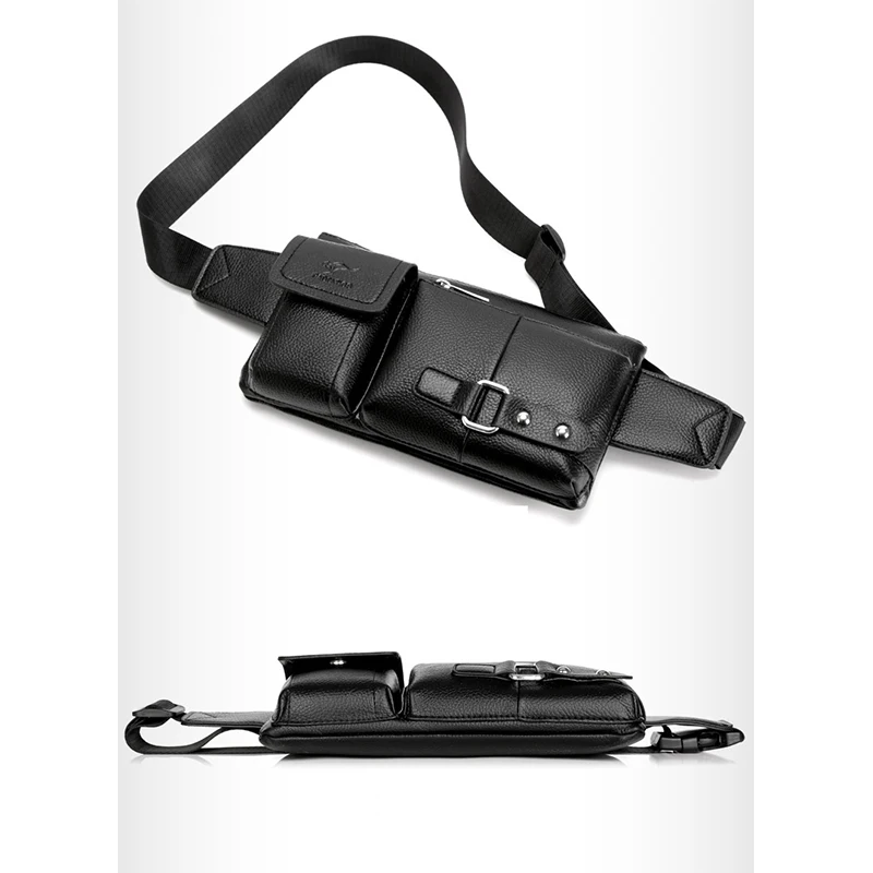 Многофункциональные мужские спортивные сумки с карманами нагрудные