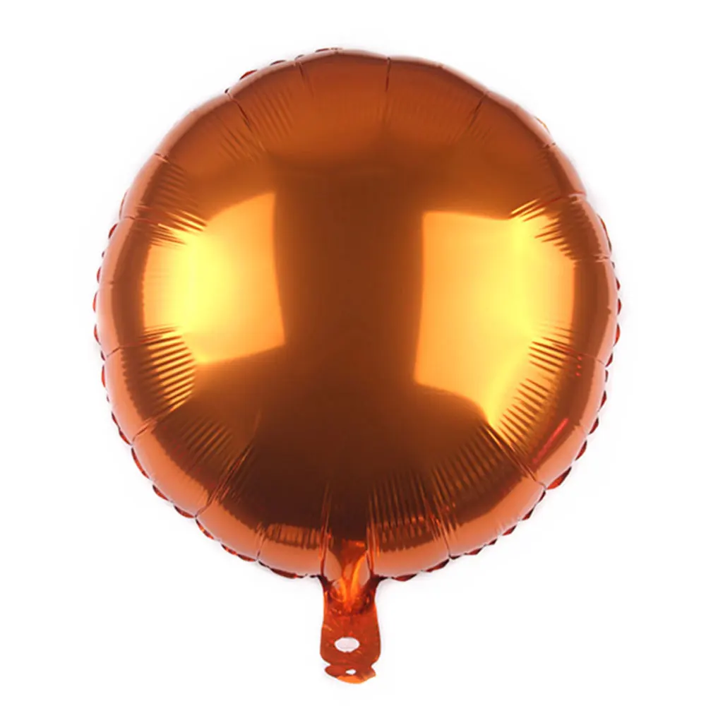 

18inch Plate Monochrome Round Foil Balloon Kids Adults Birthday Decorations Helium Air Ball Baby Shower Wedding Party Supplies