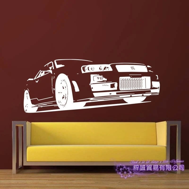 Классические автомобильные наклейки для автомобилей настенные Стикеры