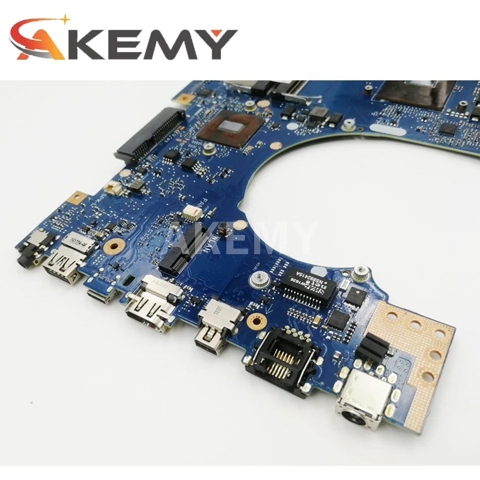 SAMXINNO For ASUS S7VS GL702V GL702VS GL702VSK Laotop Mainboard GL702VS Motherboard with i7-7700HQ GTX 1070/8GB