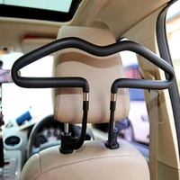 85 hot sales vehicle clothing rack durable multifunction stainless steel car seat headrest clothes hanger for cars