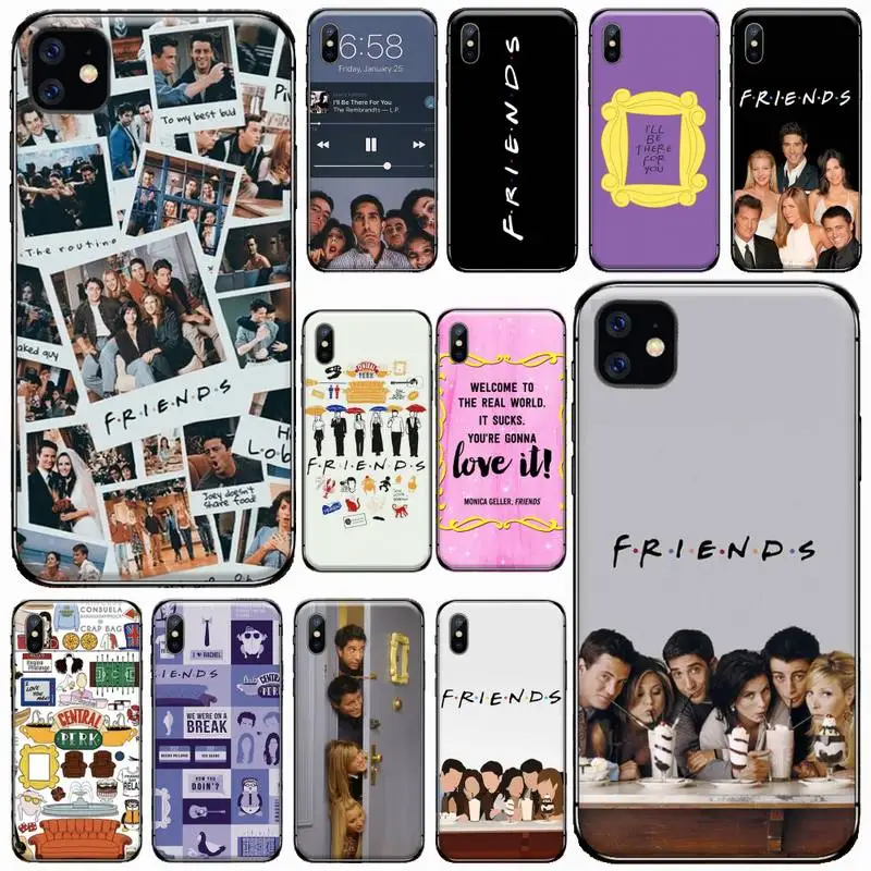 

Coffee friend tv show how you doin Phone Case for iPhone 11 12 pro XS MAX 8 7 6 6S Plus X 5S SE 2020 XR