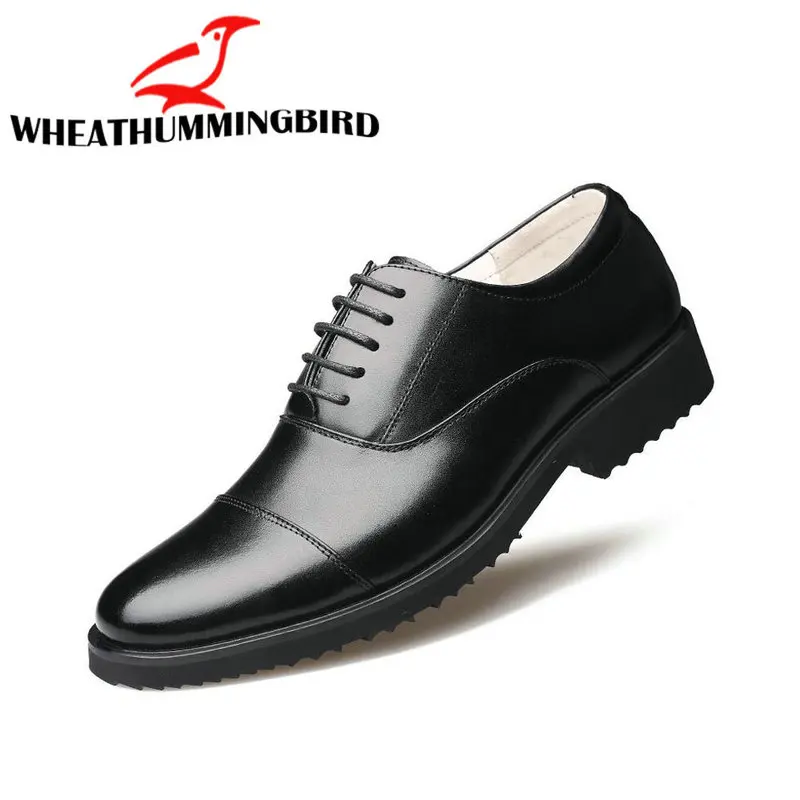 

New high quality Men Lace-Up Oxfords Men Non-slip Leather Business Office Wedding Shoes Dress Shoes Large size C21-01